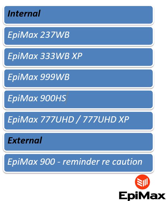 Epimax Internal vs External